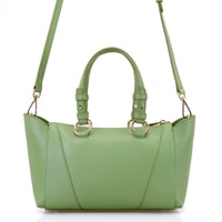 Garten Yeşil Kadın Deri El Çantası