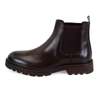 Gaven Kahve Erkek Lastikli Deri Chelsea Bot