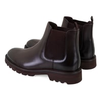 Gaven Kahve Erkek Lastikli Deri Chelsea Bot