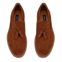 Gavyn Taba Erkek Süet Deri Loafer