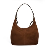 Gisellia Taba Kadın Süet Omuz Çantası