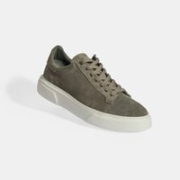 Gri Erkek Bağcıklı Süet Günlük Ayakkabı