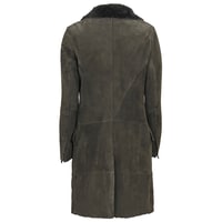 Gri Joanna Kadın Kürk Kaban