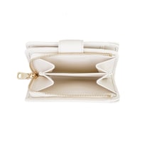 Harriet Beyaz Kadın Deri Cüzdan