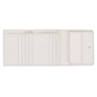 Heleno Beyaz Kadın Deri Cüzdan