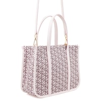 Hierba Bej Kadın Monogram El Çantası