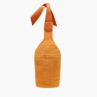 Innia Turuncu Kadın Hasır Omuz Çantası 