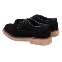 Jagger Siyah Erkek Süet Deri Klasik Ayakkabı