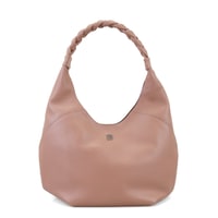 Jainel Kahve Kadın Deri Omuz Çantası