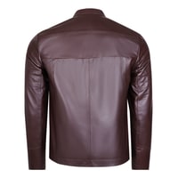 Jason Kahve Erkek Deri Mont