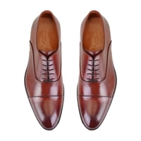 Jerry Kahve Erkek Deri Klasik Ayakkabı