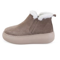 Jessia Bej Kadın Süet Bot