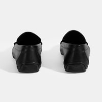 Jovian Siyah Erkek Deri Slip-On Loafer