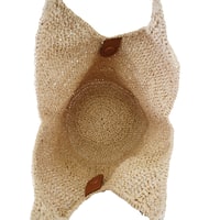 Joyce Bej Kadın Hasır Omuz Çantası