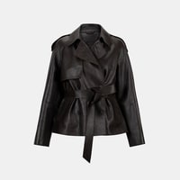 K14630 KADIN DERİ CEKET