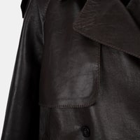 K14630 KADIN DERİ CEKET