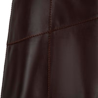 K15061 KADIN DERİ ETEK