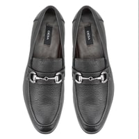 Kacie Siyah Erkek Deri Günlük Ayakkabı