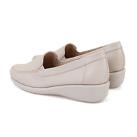 Kadın Bej Deri DesaComfort Günlük Ayakkabı