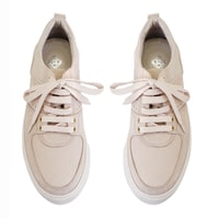 Kadın Bej Deri Spor Ayakkabı