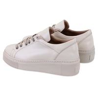 Kadın Bej Deri Spor Ayakkabı