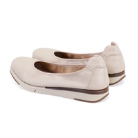 Kadın Bej DesaComfort Deri Babet