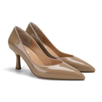 Kadın Bej Rugan Stiletto