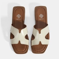 Kadın Bej Rugan Terlik