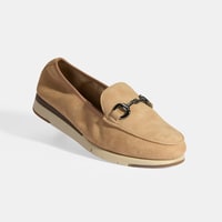 Kadın Bej Süet DesaComfort Günlük Ayakkabı