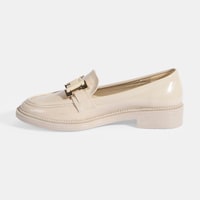 Kadın Bej Toka Aksesuarlı Günlük Ayakkabı