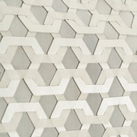 Kadın Beyaz Deri Detaylı Bluz