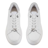 Kadın Beyaz Deri Spor Ayakkabı