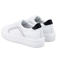 Kadın Beyaz Deri Spor Ayakkabı