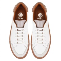 Kadın Beyaz Deri Spor Ayakkabı