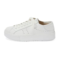 Kadın Beyaz Deri Spor Ayakkabı