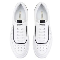 Kadın Beyaz Deri Spor Ayakkabı