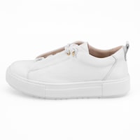 Kadın Beyaz Deri Spor Ayakkabı