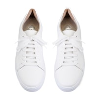 Kadın Beyaz Deri Spor Ayakkabı