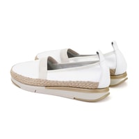 Kadın Beyaz DesaComfort Deri Günlük Ayakkabı