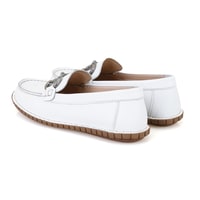 Kadın Beyaz DesaComfort Deri Loafer