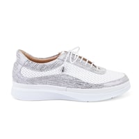 Kadın Beyaz DesaComfort Deri Spor Ayakkabı