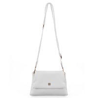Kadın Beyaz Postacı Çantası