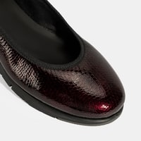 Kadın Bordo DesaComfort Günlük Deri Ayakkabı