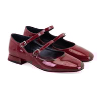 Kadın Bordo Mary Jane Babet