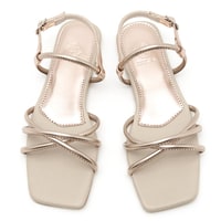 Kadın Gold Sandalet