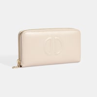 Kadın Gri Deri Cüzdan