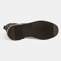 Kadın Kahve Ayarlanabilir Tokalı Deri Bot