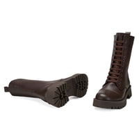 Kadın Kahve Deri Bot