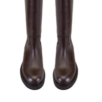 Kadın Kahve Deri Çizme