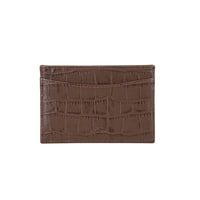 Kadın Kahve Deri Kartlık